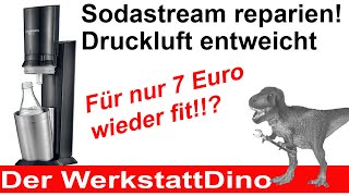 Sodastream reparieren  Undicht  Druckluft entweicht [upl. by Nohsreg]