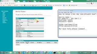 How To Setup Allied Vsol And Digilink Gepon ONURouter As PPPoE [upl. by Notneiuq838]