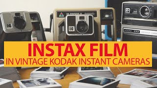 Instax Film Adapter for Vintage Kodak Instant Cameras [upl. by Dwaine]