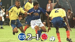 El Salvador 2 vs Colombia 1 5291999 FriendlyAmistoso GOLES [upl. by Enhpad]