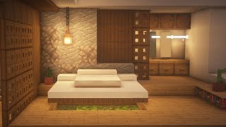 Minecraft Tutorial  Bedroom  Interior 6 [upl. by Legnaros423]