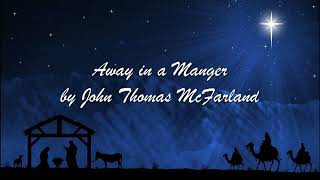 Away in a Manger  Relaxing Piano Christmas Carol with Lyrics [upl. by Leibman]