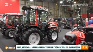 EIMA a Bologna la fiera dellagricoltura ed il giardinaggio  Unomattina 08112024 [upl. by Peedus27]