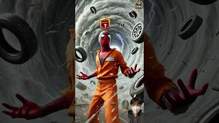 Best Tire Art 🔥 Who is best  SpiderManVenomDeadpool shorts spiderman brawlstars joker dc [upl. by Anileuqcaj]