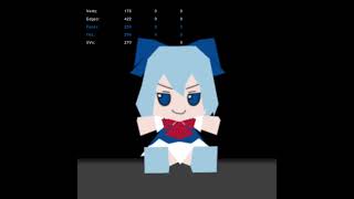 Cirno Fumo But 256 Faces∆ [upl. by Belda83]