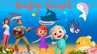 Baby Shark Do Do🐬funfoos Nursery RhymesKids Song [upl. by Sihun]