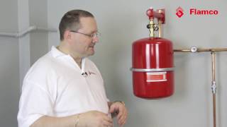 Flamco Flexcontrol simple checking of expansion vessel pre charge [upl. by Kamal548]