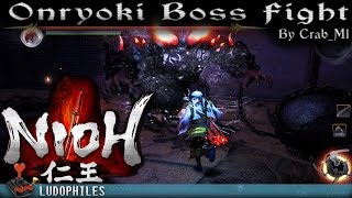 NIOH  Onryoki Boss Fight Mission The Demon King Revealed [upl. by Baseler]