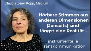 Hörbare Stimmen aus dem Jenseits sind längst eine Realität  instrumentelle Transkommunikation [upl. by Alyosha198]