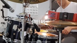 León Larregui  Brillas  DRUM COVER [upl. by Reste]