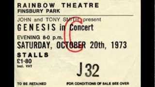 Genesis Live 1973 in London  England Full Concert  Download link  Radio broadcast [upl. by Eelyek]