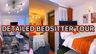 My bedsitter tourminimalistic studio apartment tour in Kenya bedsitter arrangement ideas [upl. by Melisent411]