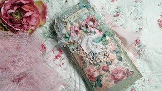 Lovely Vintage Style Floral Journal [upl. by Ettenay]