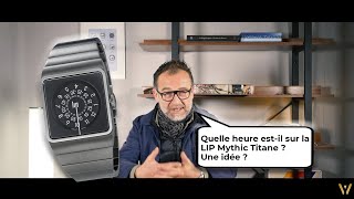 La nouvelle LIP Mythic Titane Automatique au poignet de Pierre [upl. by Neomah526]