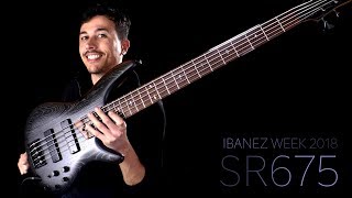 Ibanez SR675 Bass  Demo Review ITA Namm 2018 [upl. by Nesiaj156]