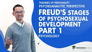 Freuds Stages of Psychosexual Development Part 1  MCAT Psychology Prep [upl. by Otrepur]