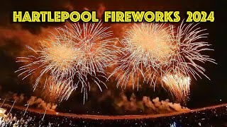 HARTLEPOOL  SEATON CAREW FIREWORK DISPLAY 2024 IN FULL [upl. by Adon486]