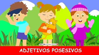 ADJETIVOS POSESIVOS  Very Jolly [upl. by Oileduab]