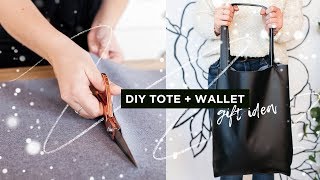 The Perfect DIY Tote amp Wallet [upl. by Odlonyer]