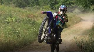 Yamaha TTR 230 Riding Wheelies [upl. by Sivolc295]