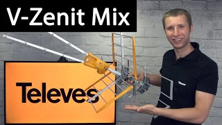 Televes VZenit Mix Outdoor Antenna Review [upl. by Ayadahs]