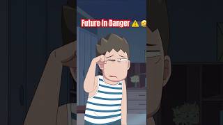 Poplu Ka Future Khatre Mai🤣 anime animation kids kidsvideo khatra humshakals future [upl. by Nomal713]