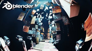 Lens Distortion in Blender Secret Camera Setting [upl. by Notniw]