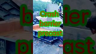 Crash barrier precast on siteviralvideo shorts working construction song [upl. by Belak]