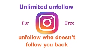 How To Unfollow People Who Doesnt Follow You Back [upl. by Daune]