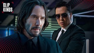 Caine and John Showdown  John Wick Chapter 4 [upl. by Elsie43]