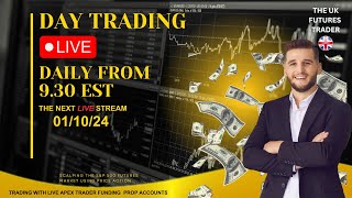 TRADING LIVE SampP 500 FUTURES MARKET [upl. by Loni]