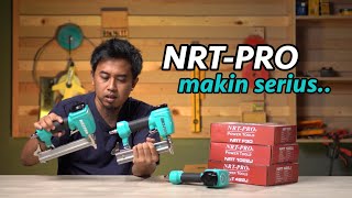 makin berkualitas pas buat budget pemula  NRT PRO AIR NAILER PAKU TEMBAK STAPLES F30 1022J 422J [upl. by Isidora]