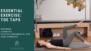 Core Stability  Pilates Essential ExerciseToe Taps [upl. by Natie]