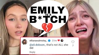 Elliana Walmsley EXPOSES Emily Dobson in new tik tok 😱😳 With Proof  Piper Rockelle tea [upl. by Aldora]