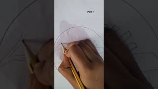 Easy pencil drawing part 1 drawing shortvideo [upl. by Felike]