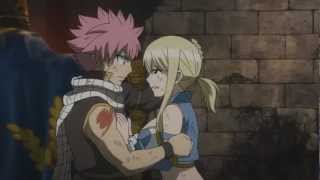 NaLu Moment Natsu Hugs Lucy Warning Movie Spoilers [upl. by Ecienal511]