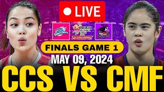 CREAMLINE VS CHOCO MUCHO 🔴LIVE FINALS GAME 1  MAY 09 2024  PVL ALL FILIPINO CONFERENCE 2024 [upl. by Jarib]