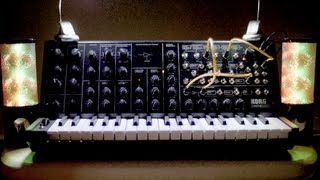 KORG MS20 miniでスーパーマリオのテーマ [upl. by Natiha]