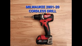 Milwaukee 280120 Cordless Drill Features and Tutorial [upl. by Ynnel22]