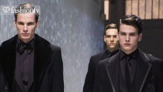 Elegant Corneliani Man with a Contemporary Touch for Fall 2012  Designer at Work  FashionTV FMEN [upl. by Nylsaj215]