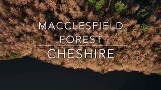 Macclesfield Forest  Trentabank Reservoir  Peak District By Drone  Cheshire DJi Phantom 4 [upl. by Hepza]