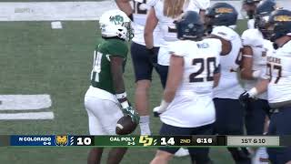 Cal Poly vs UNC Football Highlights  Oct 21st 2023 [upl. by Ruffi]