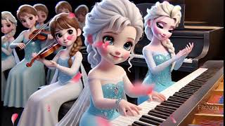 Elsa’s Piano for the Frozen Heart 2 A Symphony of Love and Ice ❄️🎹❤️ [upl. by Kablesh473]