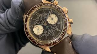 Bronze Gold Omega Chronoscope [upl. by O'Doneven]