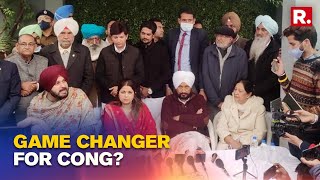 Navjot Singh Sidhu Terms Malvika Soods Induction Into Congress As Game Changer [upl. by Yrebmik212]