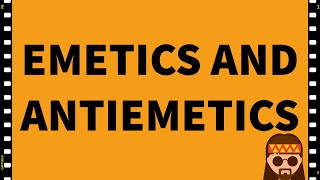 Pharmacology Emetics and Antiemetics GIT MADE EASY [upl. by Rodl]