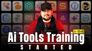 Free AI Tools Training in Hindi  100 Practical 🚀 [upl. by Nylloc]