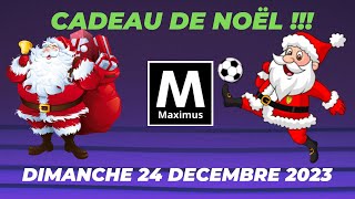 Pronostic foot aujourd’hui 24122023 [upl. by Perceval]