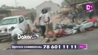 Koungheul Le convoi dOusmane Sonko attaqué [upl. by Atteroc]