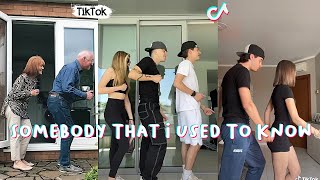 Somebody That I Used To Know Sped Up  TikTok Dance Compilation [upl. by Uranie]